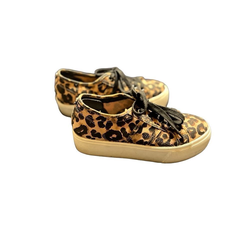 Steve Madden Emmi Leopard Print Platform Sneakers… - image 4